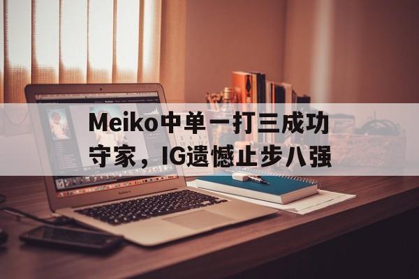 Meiko中单一打三成功守家，IG遗憾止步八强